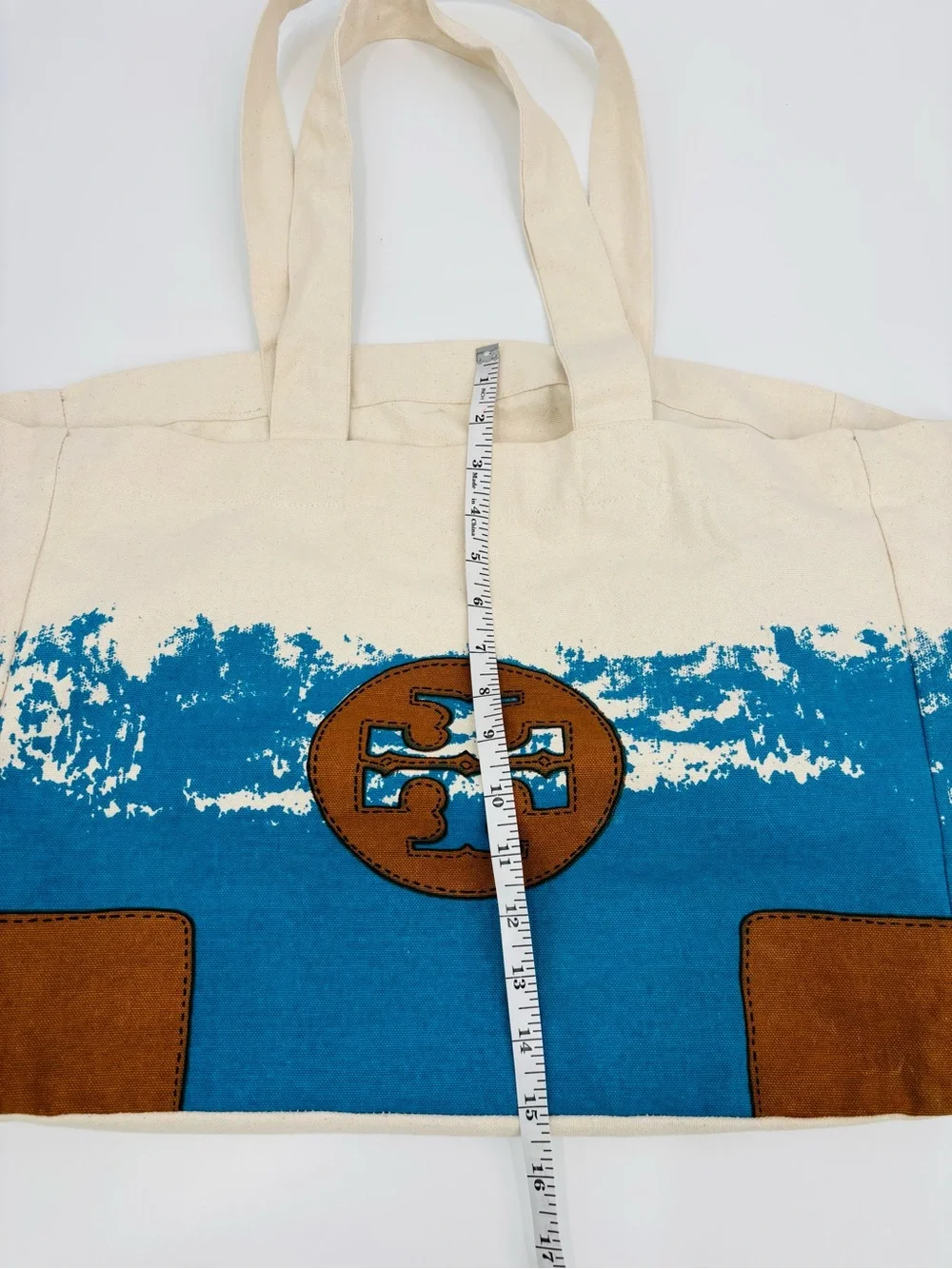 Tory Burch canvas tote bag